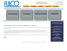 Tablet Screenshot of fulcoinc.com